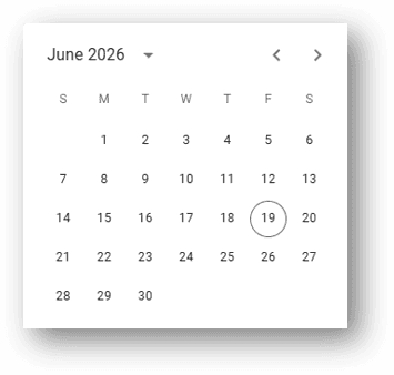 calendar image